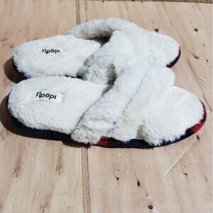 Women’s Morgan Crossband Slide Slippers size 7-8